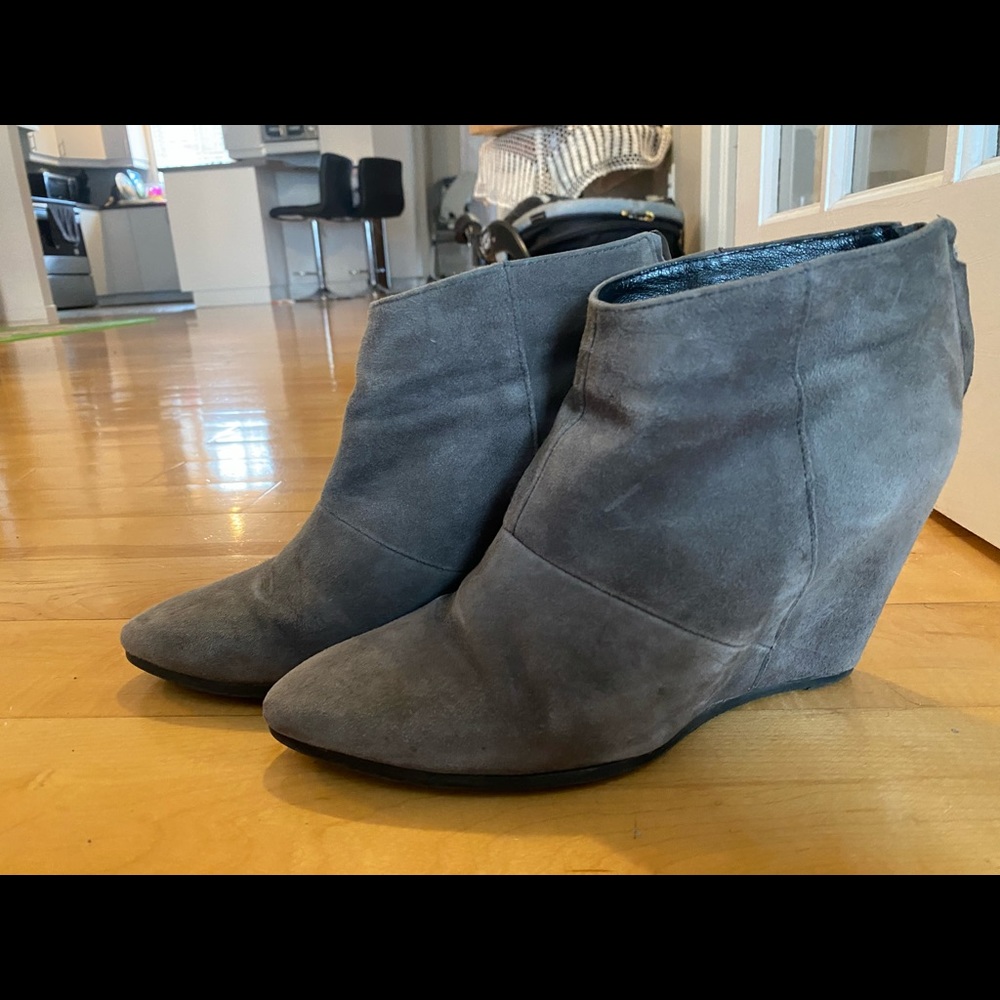 Suede Fall Booties